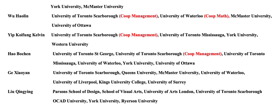 2022 university offer list — page 2