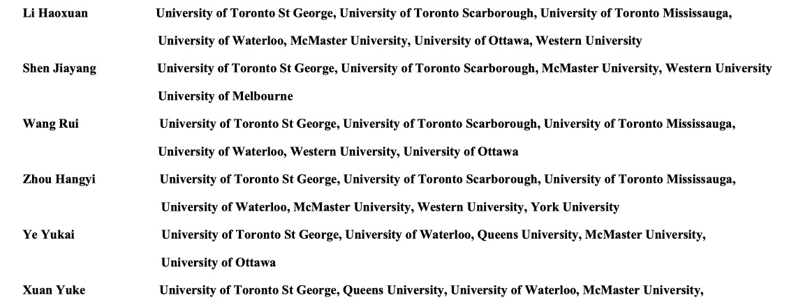 2022 university offer list — page 3
