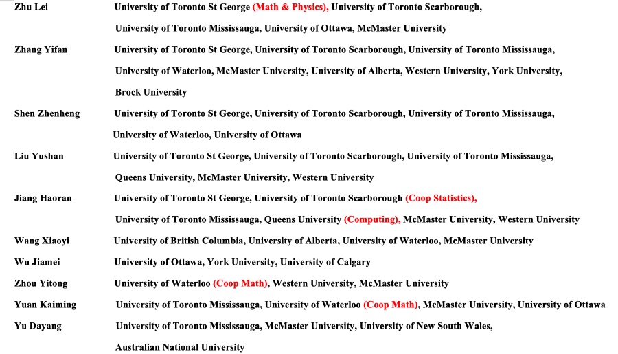 2024 university offer list — page 2