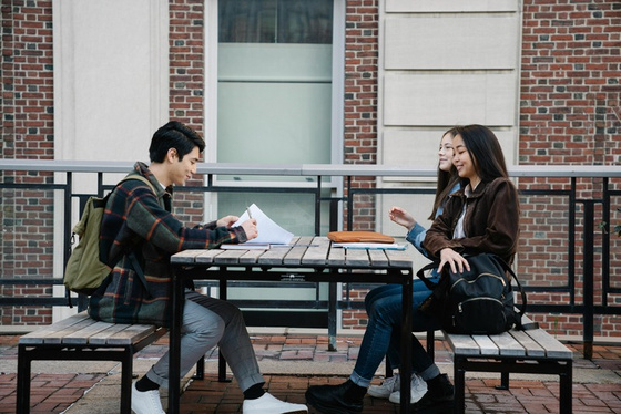 A moment of student life at TDA